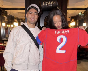 Πώς ο Χακίμι ζήτησε «συγγνώμη» από την Ριάνα (photo)