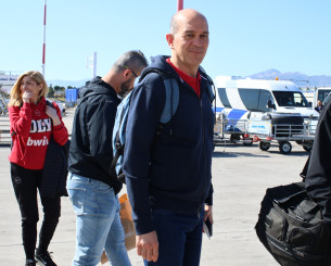 Παναγιώτης και Γιώργος Αγγελόπουλος μαζί με τον Ολυμπιακό στο Μονακό (photos)