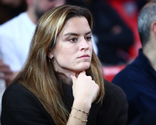 Η Μαρία Σάκκαρη στο ΣΕΦ με τον σύντροφό της Κωνσταντίνο Μητσοτάκη