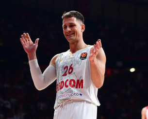 Με Νέντοβιτς η 10αδα της Μονακό για το Game 1 των playoffs κόντρα στον Ολυμπιακό