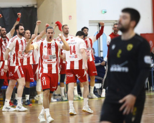 ΑΕΚ - Ολυμπιακός: Τα highlights από τη νίκη των «ερυθρόλευκων» στον δεύτερο τελικό της Handball Premier