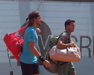 Πρώτη νίκη στο διπλό της Μαδρίτης για Τσιτσιπά και Νταρντέρι