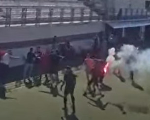 Απίστευτο ξύλο σε φιλανθρωπικό αγώνα ανάμεσα σε Προοδευτική και Ολυμπιακό Κ19 (video)