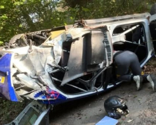 Σοκαριστικό ατύχημα για τον πατέρα Φερστάπεν σε αγώνα ράλλυ (video)