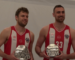 Η φωτογράφιση του MVP Βεζένκοφ και η selfie των Παπανικολάου-Μιλουτίνοφ