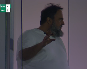 Η αντίδραση του Βαγγέλη Μαρινάκη στο αυτογκόλ του Μάνσα (video)