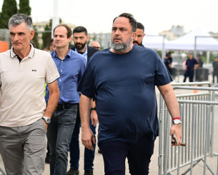 Στο T-Center Μαρινάκης και Μεντιλίμπαρ για τον ημιτελικό του Ολυμπιακού