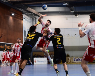 Live: ΑΕΚ - Ολυμπιακός για τον τέταρτο τελικό της Handball Premier