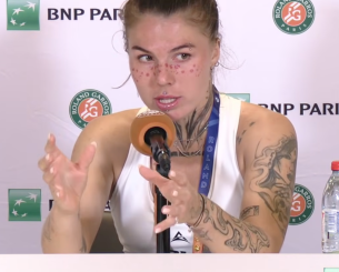 Ξέσπασε στο Roland Garros Ουκρανή τενίστρια: «Είναι σαν να βγαίνει κάποιος στο κορτ με σβάστικα»