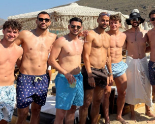 Ο Παυλίδης έκανε bachelor party στη Μύκονο με «άρωμα» Εθνικής Ελλάδας