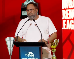 Μαρινάκης: «Όλοι είναι νάνοι μπροστά στον Ολυμπιακό - Ευχαριστώ τον Σωκράτη Κόκκαλη»