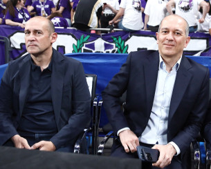 Στο πλευρό του Ολυμπιακού στο Game 4 με Ρεάλ οι Αγγελόπουλοι