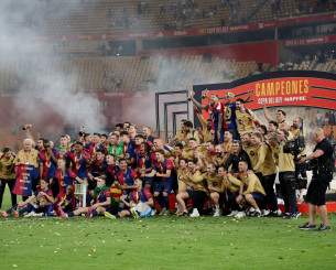 Η Μπαρτσελόνα κυπελλούχος Ισπανίας μετά τη ματσάρα της χρονιάς με τη Ρεάλ!