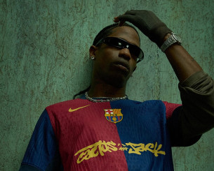 Η Μπαρτσελόνα «λάνσαρε» φανέλα με άρωμα Travis Scott για το Clasico κι έγινε Sold Out σε χρόνο ρεκόρ