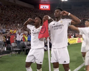 Ολική ανατροπή για τη Ρεάλ (1-2) μέσα σε επτά λεπτά, με καρφωτή κεφαλιά του Τσουαμενί (video)