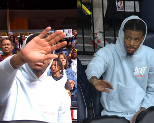 O Μοράντ προσπάθησε να κρυφτεί από τις κάμερες, αλλά ήταν πολλές! (video)