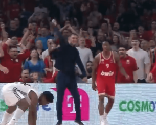 Το κόψιμο του Λι και η «έκρηξη» του κόουτς Μπαρτζώκα (video)