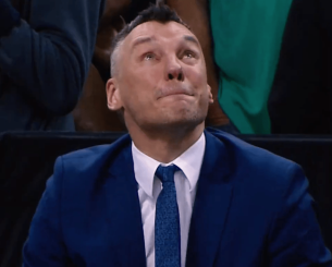 O «Σάρας» θυμήθηκε τα δάκρυα όταν η Ζαλγκίρις έκανε το... θαύμα κόντρα στον Ολυμπιακό (video)