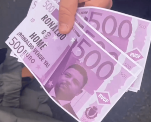 Οργισμένοι οπαδοί της Βαγιαδολίδ - Πέταξαν χαρτονομίσματα με το πρόσωπο του Ρονάλντο