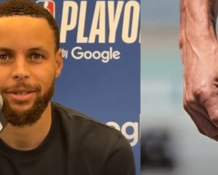 Στεφ Κάρι για τον τραυματισμό στο χέρι του: «Δεν επηρεάζει το παιχνίδι μου, το διαχειρίζομαι» (video)