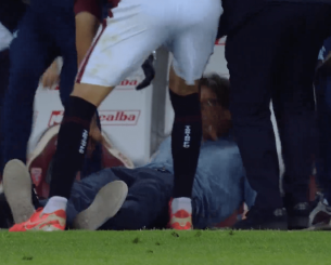 Ο Πάολο Βανόλι έχασε τις αισθήσεις του και κατέρρευσε μπροστά από τον πάγκο της Τορίνο (video)