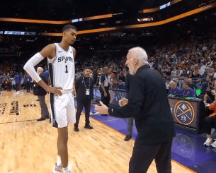 Γουεμπανιαμά για Πόποβιτς: «Ήταν τιμή μου»