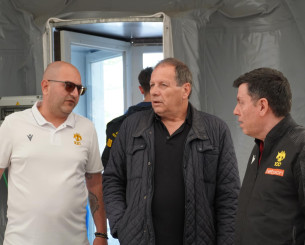 Δίπλα στην Ακαδημία της ΑΕΚ ο Μάκης Αγγελόπουλος, είδε το τουρνουά «Ευάγγελος Δερμανούτσος»