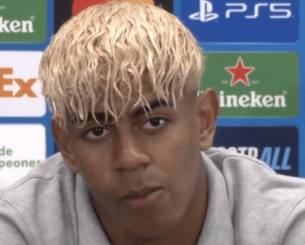 Επικός Γιαμάλ για την «ντεκαπαζιά»: «Τα βάφω γιατί βαριέμαι στο σπίτι»