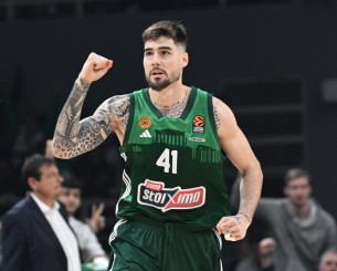 Ο Χουάντσο έγινε πρώτος σε ριμπάουντ σε σειρά playoff της Euroleague