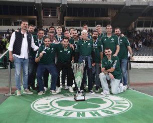 Αποθεώθηκε η ομάδα βόλεϊ του Παναθηναϊκού στο ΟΑΚΑ