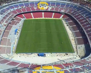 Εντυπωσιακά πλάνα με την μεταμόρφωση του «Καμπ Νόου» (video)