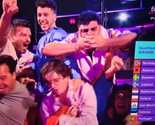 Η Πορτογαλία προκρίθηκε στον τελικό της Eurovision και πανηγύρισε αλά Γιόκερες (video)