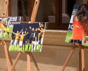 Ο τελικός έχει αρχίσει ήδη στο Ηράκλειο: «Βαμμένη» στα χρώματα του ΟΦΗ η πόλη (video)