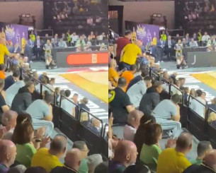 Αυτό είναι το βίντεο της έντασης μεταξύ Λεσόρ και οπαδών της ΑΕΚ στα Λιόσια