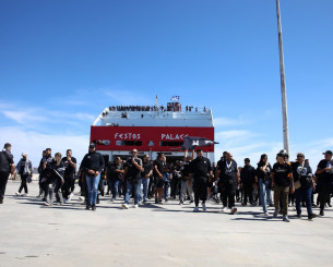 Ραγίζει καρδιές το συγκλονιστικό πανό των φίλων του ΟΦΗ για τη Ρενάτα, τη φίλαθλο του Πανιωνίου, που έφυγε από τη ζωή