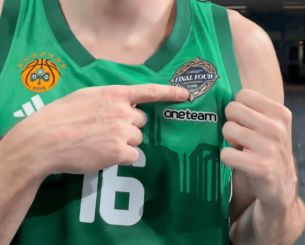 Από... ατόφιο χρυσάφι το σήμα του Final Four του Άμπου Ντάμπι στη φανέλα του Παναθηναϊκού