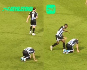 Το συγκλονιστικό βίντεο του Athletiko με τον Βιεϊρίνια να λυγίζει στο τέλος του ματς