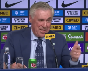 Αντσελότι: «Εχω προπονήσει 34 Βραζιλιάνους και είχα προβλήματα μόνο με έναν»