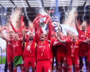 Το «σήκωσε» η Λίβερπουλ - Η απονομή του πρωταθλήματος (video)