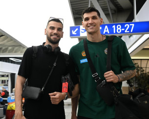 Ο Σίμος Μήτογλου στο πλευρό του αδερφού του στο Final Four του Άμπου Ντάμπι