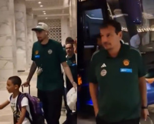 Αποκλειστικό video του Athletiko: H αποστολή του Παναθηναϊκού κατέφθασε στο ξενοδοχείο στο Άμπου Ντάμπι