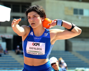 «Άγγιξε» ρεκόρ 27 ετών η Ραφαηλίδου στη σφαιροβολία