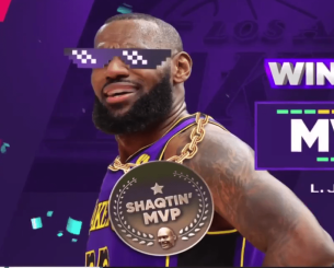 Ο ΛεΜπρόν χάρισε αστείες στιγμές τη φετινή σεζόν και βγήκε επάξια MVP στο... Shaqtin' A Fool