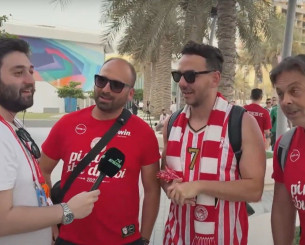 Οι οπαδοί του Ολυμπιακού απαντούν στο δίλημμα... Παναθηναϊκός ή Φενέρμπαχτσε (video)