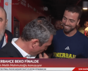 Ο πρόεδρος της Φενέρμπαχτσε φίλησε το σήμα μετά την πρόκριση επί του Παναθηναϊκού (video)