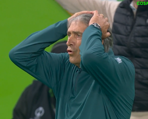 O Πελεγκρίνι τράβαγε τα μαλλιά του με τη χαμένη ευκαιρία της Μπέτις (video)