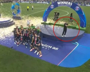 Η κίνηση του Λουίς Ενρίκε προς την Ίντερ που κανείς δεν πρόσεξε στην απονομή (video)