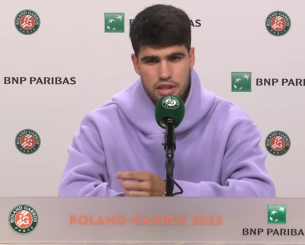 Αλκαράθ για Σίνερ: «Είναι ο κορυφαίος στο κόσμο αυτή τη στιγμή, τους συντρίβει όλους» (video)