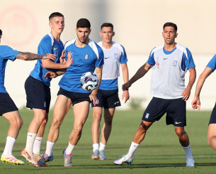 Με όλους τους διεθνείς η προπόνηση της Εθνικής, συνεχίζεται η διάθεση των εισιτηρίων