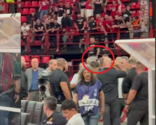 Βγήκε από τη φυσούνα για λίγα δευτερόλεπτα και ξαναμπήκε μέσα ο Γιαννακόπουλος (video)